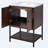 Chandace 24'' Single Bathroom Vanity with Top