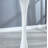 31.5"White COLOR TOP Tulip Table Mid-Century Dining Table For 2-4 People With Round Mdf Table Top, Pedestal Dining Table, End Table Leisure Coffee Table