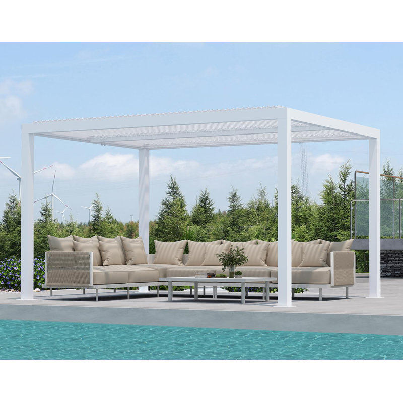 4m x 3.3m Aluminum Pergola