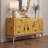 Artistic Painted Home Sideboard