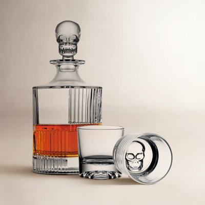 Skull 3-Piece Decanter Set