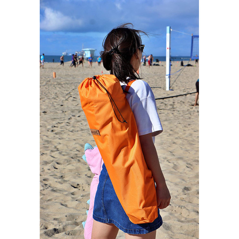 Folding Beach Chair, Orange