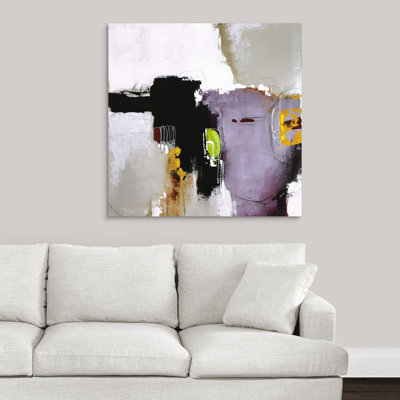 « ravi of trouble », peinture sur toile