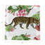 Leopard Walk Hemstitch Cocktail 6" Linen/Cotton Napkin-122609850