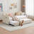 Twin Upholstered Daybed Frame with Trundle-1770055161