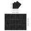 Camorra Black Ink Marble Stone Tile Sticker 15.24cm W x 15.24cm L 
