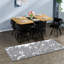 Modern 7-piece Dining Table Sets, Wood & Velvet, Compact Spaces
