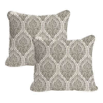 24" x 21" Outdoor Chair Back Cushion with Welt (Set of 2) by Bungalow Rose