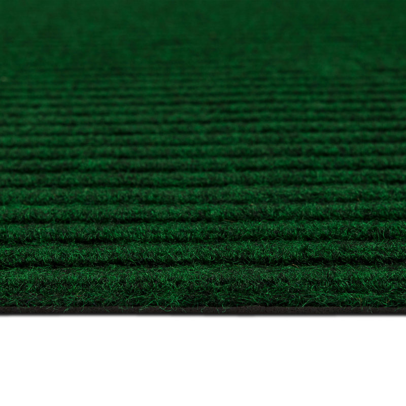 Paillasson intérieur / extérieur antidérapant double jeu, 24 po x 72 po, Vert