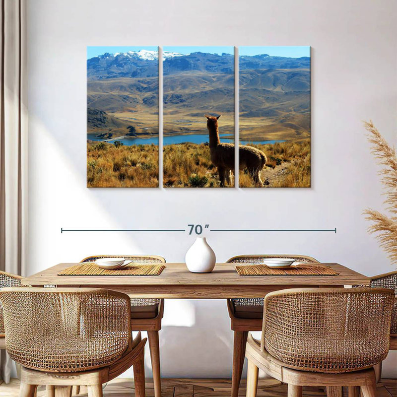Brampt Lakeside Alpaca, 36" H x 57" W