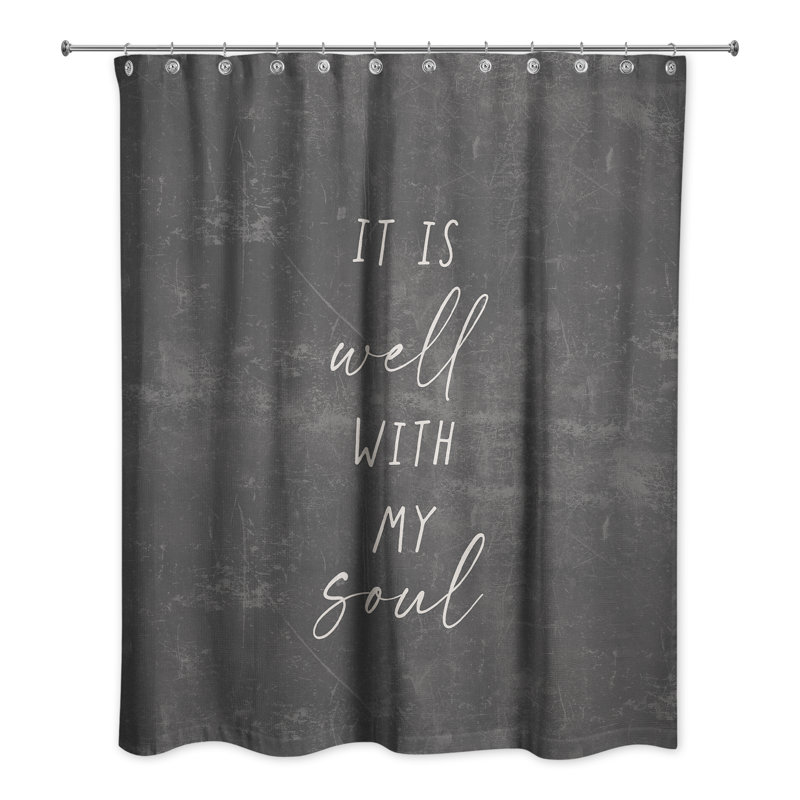 Rideau de douche Well with My Soul