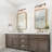 4-Light Dimmable Modern Brass Vanity Light