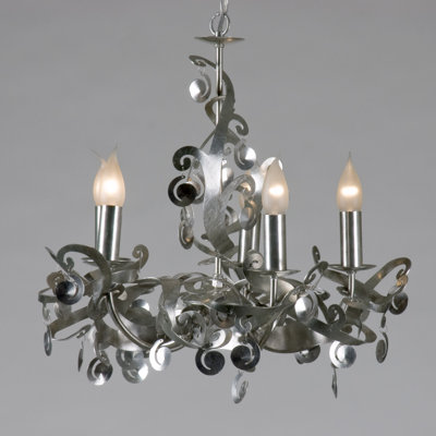 Dycus 5 - Light Candle Style Chandelier