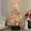 Arbre de Noël artificiel enneigé 7,5 pi avec lumières