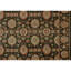 Manchuria Wool Oriental Area Rug in Beige/Black