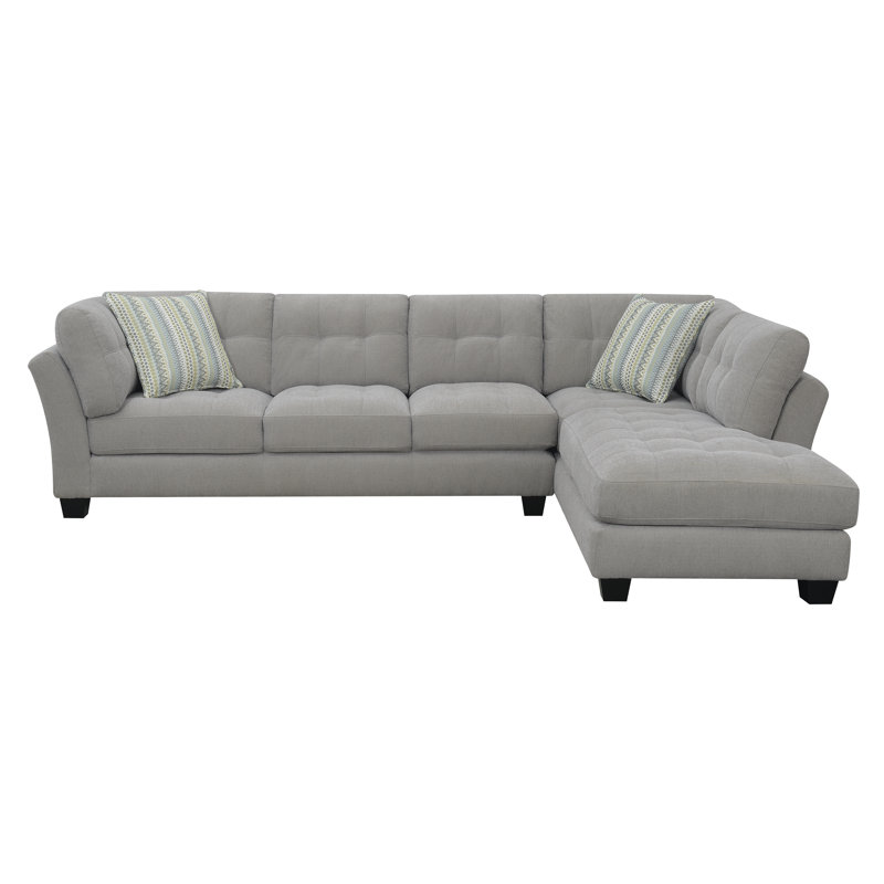 Canndale Upholstered 122 " L-Shaped Sofa & Chaise