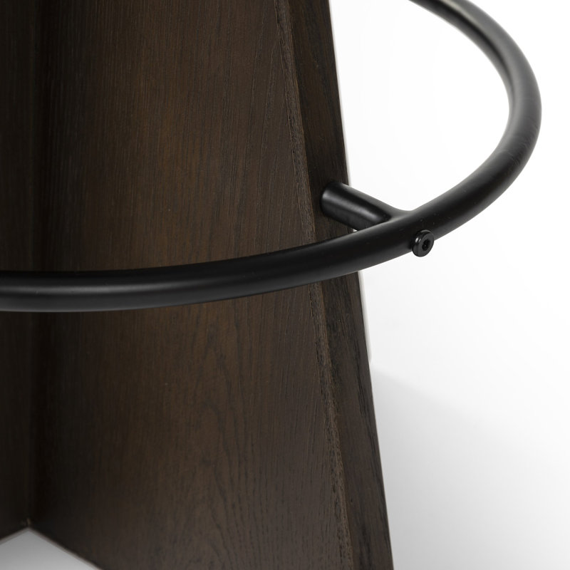 Damon Swivel Stool-Sapphire Khaki-Counter, Counter Stool (27.75" Seat Height), Brown, Gray
