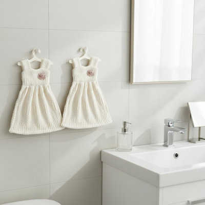 2Pcs Hand Towel Set (Set Of 2)