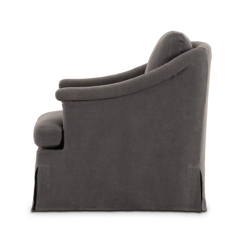 Joplin Linen Armchair, Broadway Denim