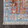 Afreena Oriental Blue/Orange Area Rug