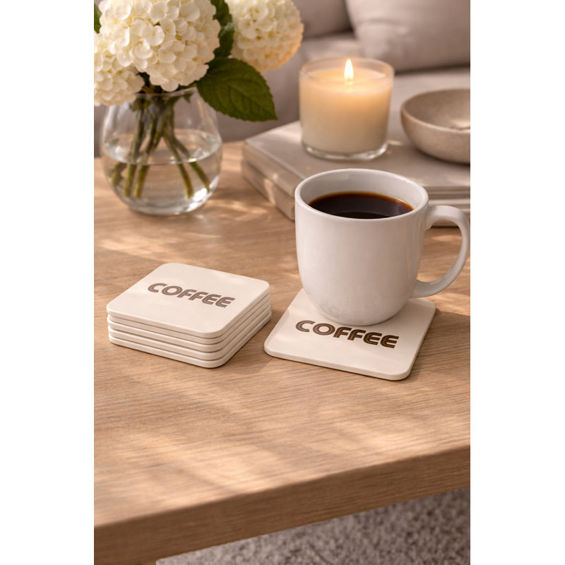 Square 2 Piece Coaster Set