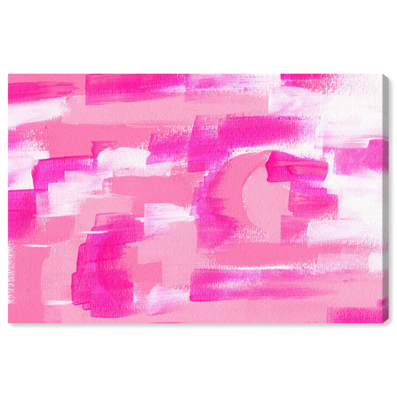 «Party Doll», peinture sur toile, H 10 po x l 15 po x P 1,5 po