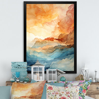 " Bold Sunset Coastal Horizon "