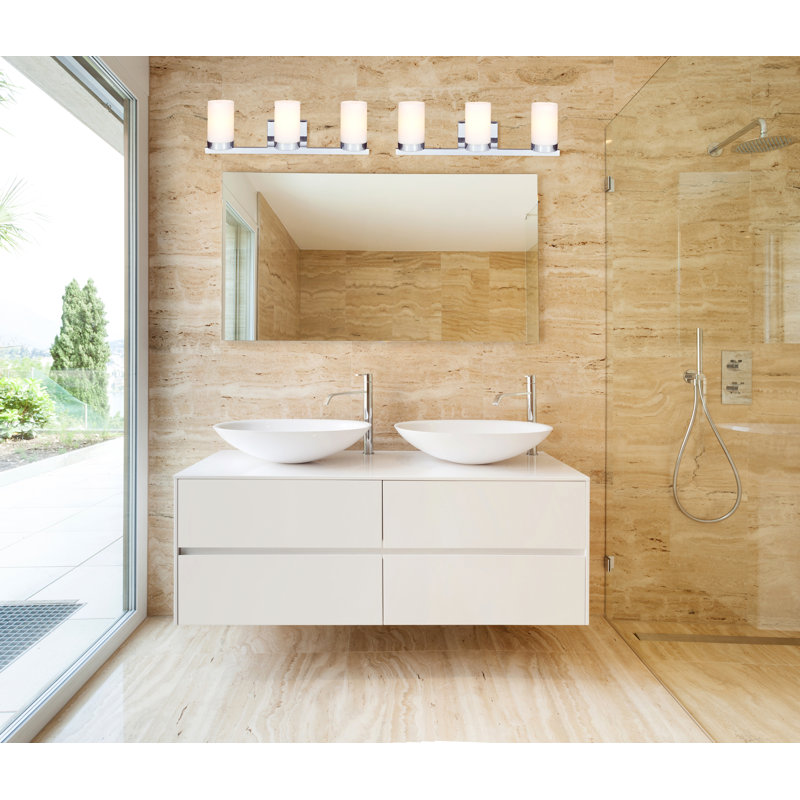 Éclairage pour meuble-lavabo à 3 lumières Bergan