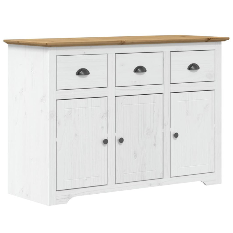 Amarante 115.5cm Sideboard, White/Brown