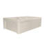 Glencove Fireclay 42" x 20" Double Bowl Reversible Sink with Beveled Front Apron and a Decorative Lip on the Opposite Side-35054901