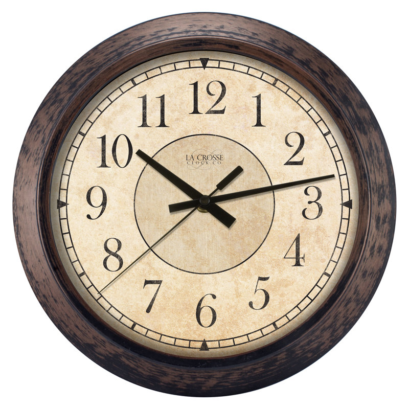 Weedman Quartz Wall Clock