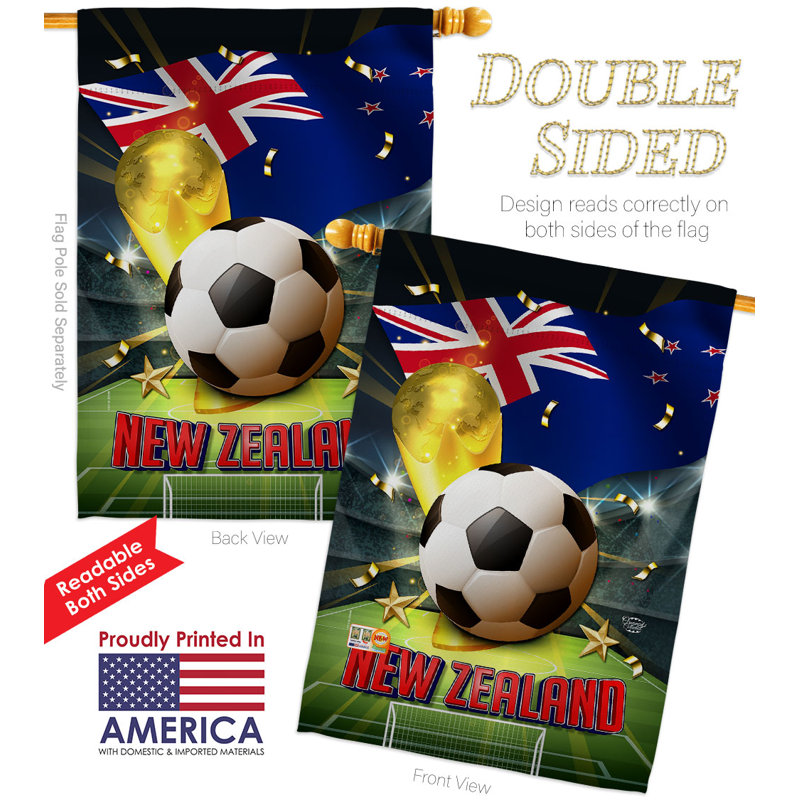 Jamoni Double Sided Polyester Garden Flag, 40" H x 28" W