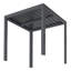 Square 75Cm L Outdoor Bistro Table-771661131