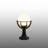 Brecken 18" Traditional Black Outdoor Floor Lamp