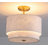 Breanna 3-Light Drum Flush Mount Ceiling Light