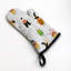 Sergé de coton Eerie Halloween Glow Oven Mitt