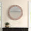 Tait Solid Wood Scalloped Wall Mirror