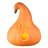 Ghost Face Pumpkin