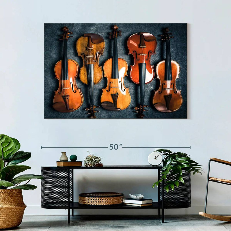 Abarca Violin Collection, 32" H x 48" W