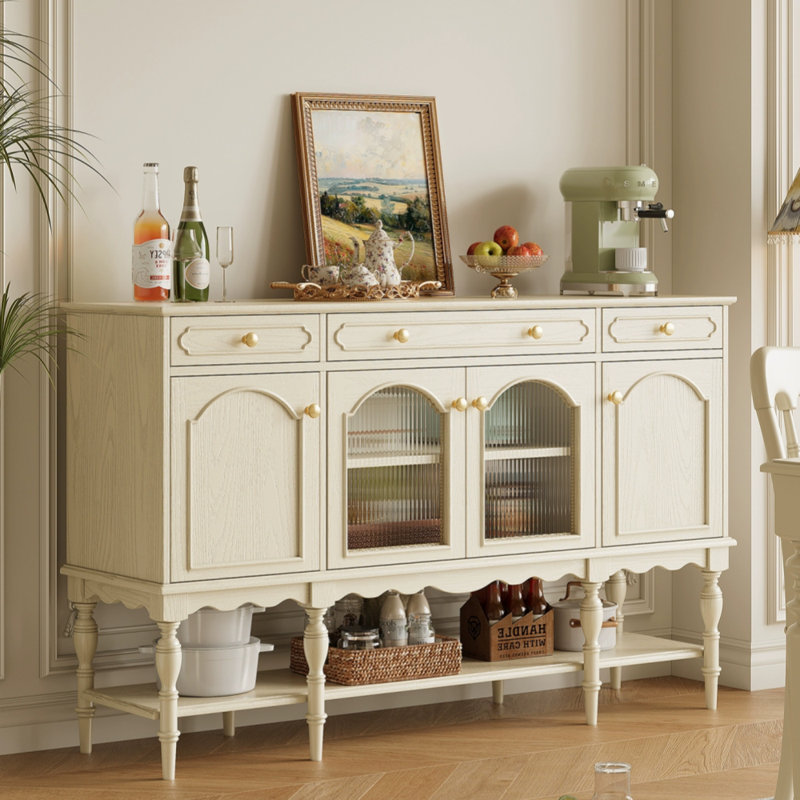 Cream Style Kitchen Sideboard