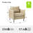Eamor Faux Leather Armchair with Unique Arms-85489808