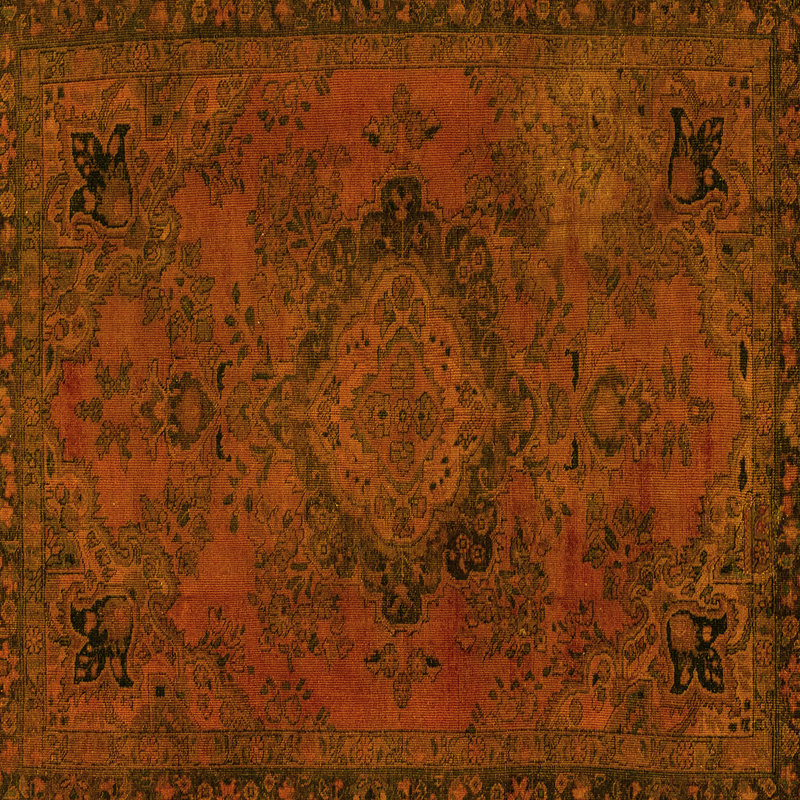 Oriental Indoor Rug, Square 5'