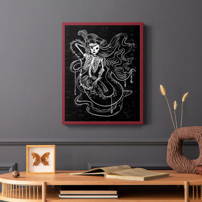 Pirate Mermaids II, reproduction encadrée - bois massif
