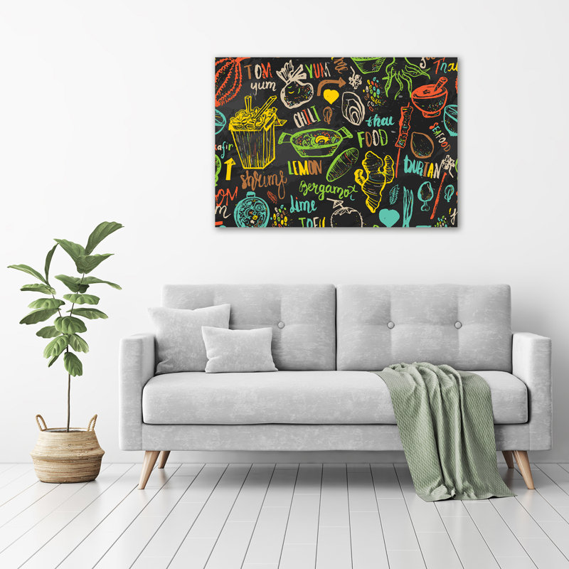 Thai Food - Wrapped Canvas Print