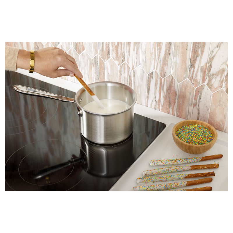 36.13" Electric Cooktop with 5 Elements, Stainless Steel