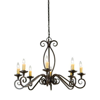 Wallis 8 - Light Chandelier