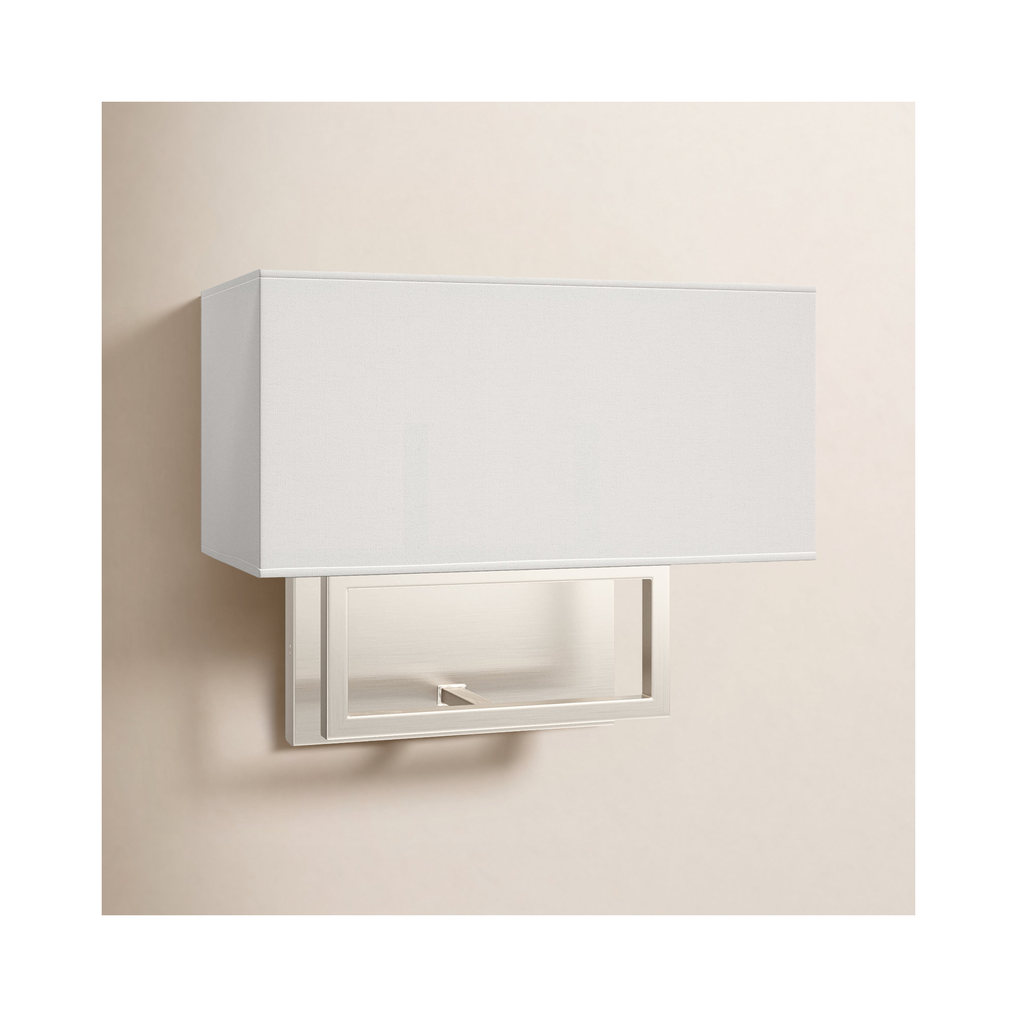 Eli 2 Light Dimmable Wall Sconce, Nickel