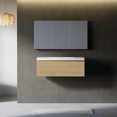 Ensemble de meuble-lavabo mural 36 po avec lavabo 36 po