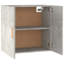 17 Stories Wall Cabinet  60X30x60 Cm Engineered Wood-1165902546