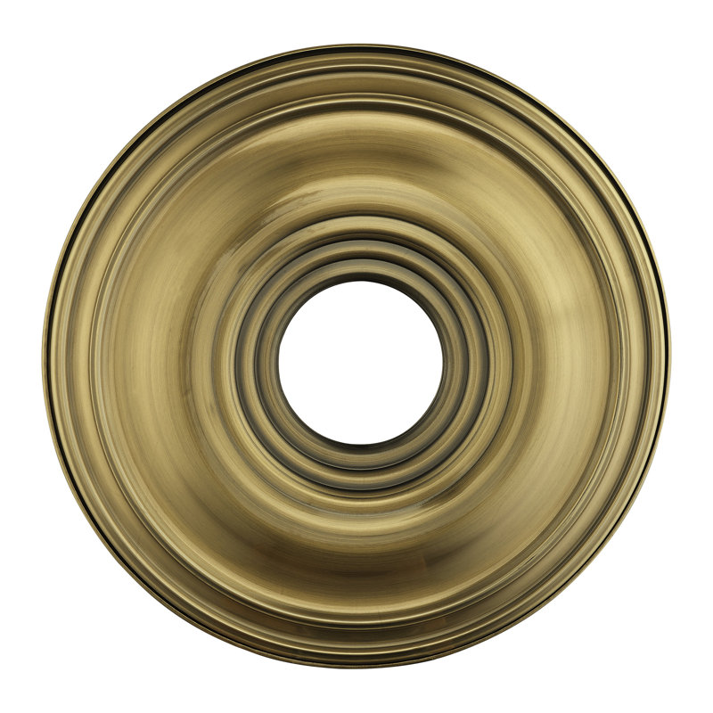 Ceiling Medallion, Antique Brass